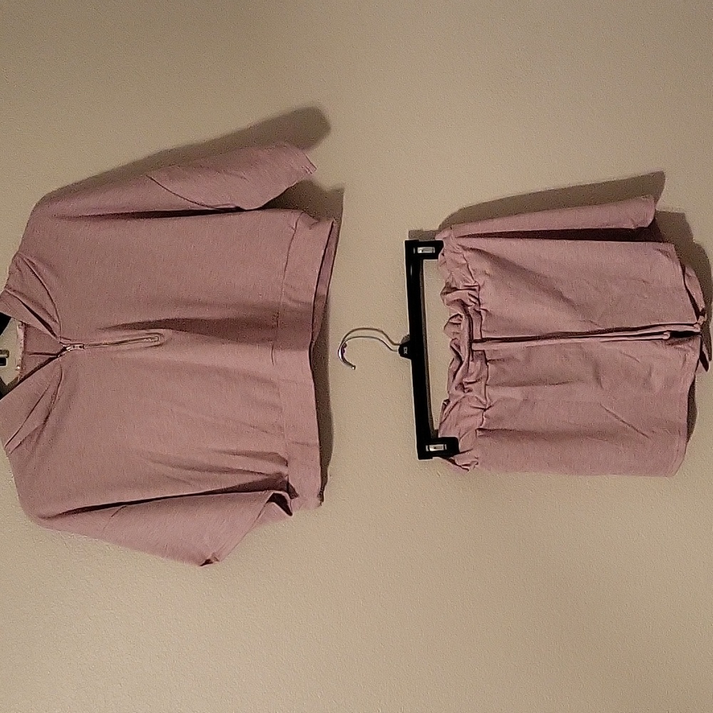 Pink lounging outfit